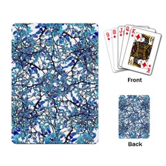 Modern Nouveau Pattern Playing Card by dflcprints