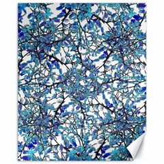 Modern Nouveau Pattern Canvas 11  X 14   by dflcprints