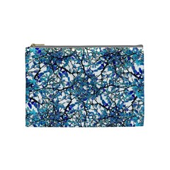 Modern Nouveau Pattern Cosmetic Bag (medium)  by dflcprints