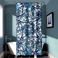 Modern Nouveau Pattern Shower Curtain 36  X 72  (stall)  by dflcprints