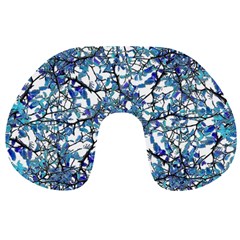 Modern Nouveau Pattern Travel Neck Pillows by dflcprints