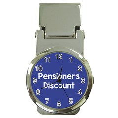 Pensioners Discount Sale Blue Money Clip Watches by Mariart