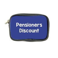 Pensioners Discount Sale Blue Coin Purse by Mariart