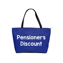 Pensioners Discount Sale Blue Shoulder Handbags by Mariart