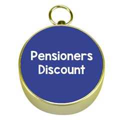 Pensioners Discount Sale Blue Gold Compasses