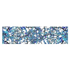 Modern Nouveau Pattern Satin Scarf (oblong)