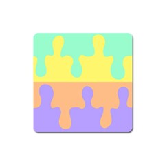 Puzzle Gender Square Magnet by Mariart