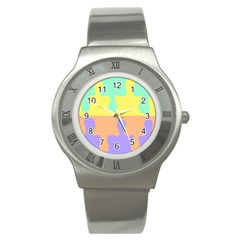 Puzzle Gender Stainless Steel Watch by Mariart