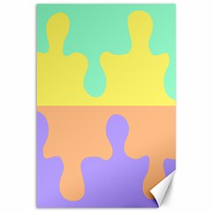 Puzzle Gender Canvas 12  X 18  