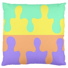 Puzzle Gender Standard Flano Cushion Case (two Sides)