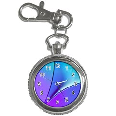 Line Blue Light Space Purple Key Chain Watches