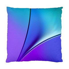 Line Blue Light Space Purple Standard Cushion Case (two Sides) by Mariart