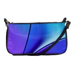 Line Blue Light Space Purple Shoulder Clutch Bags by Mariart