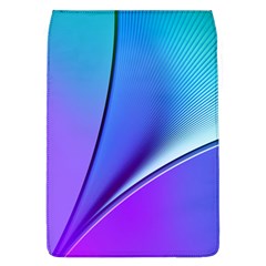 Line Blue Light Space Purple Flap Covers (l)  by Mariart