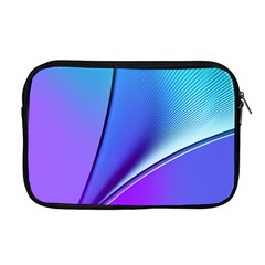 Line Blue Light Space Purple Apple Macbook Pro 17  Zipper Case by Mariart