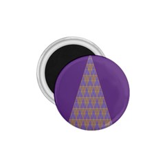 Pyramid Triangle  Purple 1 75  Magnets