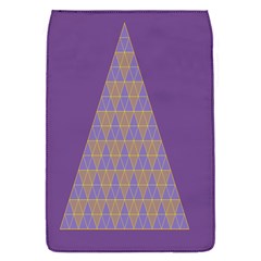 Pyramid Triangle  Purple Flap Covers (s)  by Mariart