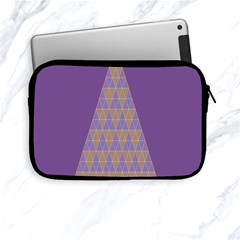 Pyramid Triangle  Purple Apple Ipad Mini Zipper Cases by Mariart