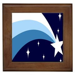 Star Gender Flags Framed Tiles