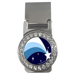 Star Gender Flags Money Clips (cz) 