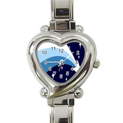 Star Gender Flags Heart Italian Charm Watch by Mariart