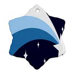 Star Gender Flags Ornament (snowflake) by Mariart