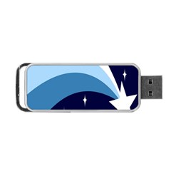 Star Gender Flags Portable Usb Flash (two Sides)