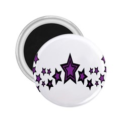 Star Purple Space 2 25  Magnets