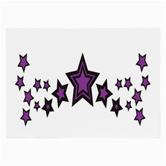 Star Purple Space Large Glasses Cloth