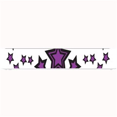 Star Purple Space Small Bar Mats by Mariart