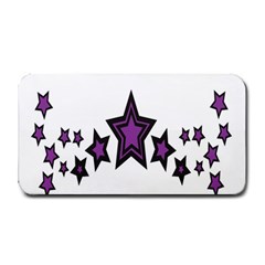 Star Purple Space Medium Bar Mats by Mariart