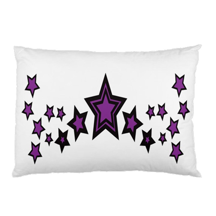 Star Purple Space Pillow Case