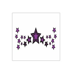 Star Purple Space Satin Bandana Scarf by Mariart