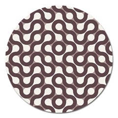 Seamless Geometric Circle Magnet 5  (round)