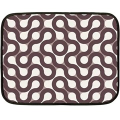 Seamless Geometric Circle Double Sided Fleece Blanket (mini)  by Mariart