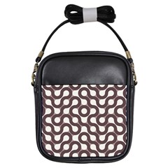 Seamless Geometric Circle Girls Sling Bags by Mariart