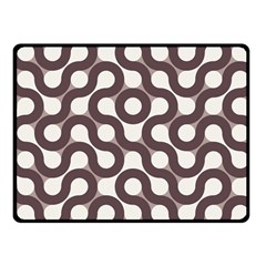 Seamless Geometric Circle Fleece Blanket (small)