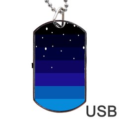 Stra Polkadot Polka Gender Flags Dog Tag Usb Flash (two Sides)