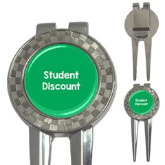 Student Discound Sale Green 3-in-1 Golf Divots by Mariart