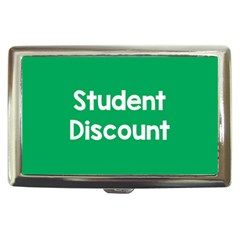 Student Discound Sale Green Cigarette Money Cases by Mariart