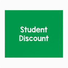 Student Discound Sale Green Small Glasses Cloth by Mariart