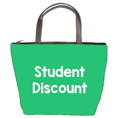 Student Discound Sale Green Bucket Bags