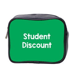 Student Discound Sale Green Mini Toiletries Bag 2-side