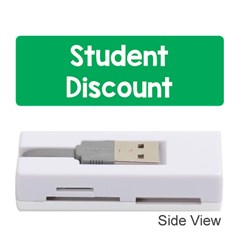 Student Discound Sale Green Memory Card Reader (stick) 