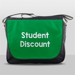 Student Discound Sale Green Messenger Bags by Mariart