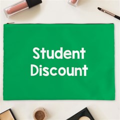 Student Discound Sale Green Cosmetic Bag (xxl)  by Mariart