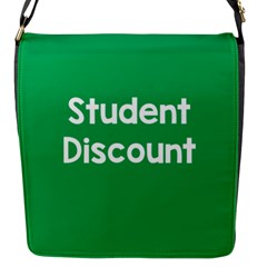 Student Discound Sale Green Flap Messenger Bag (s)