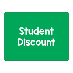 Student Discound Sale Green Double Sided Flano Blanket (mini)  by Mariart