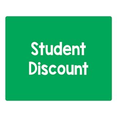 Student Discound Sale Green Double Sided Flano Blanket (large)  by Mariart