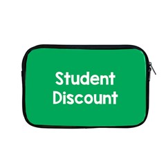 Student Discound Sale Green Apple Macbook Pro 13  Zipper Case